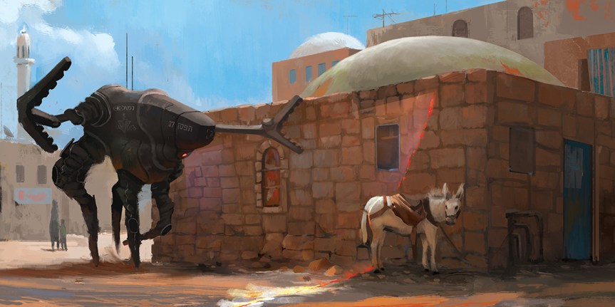 Images of Israeli War Machines from&nbsp;2048